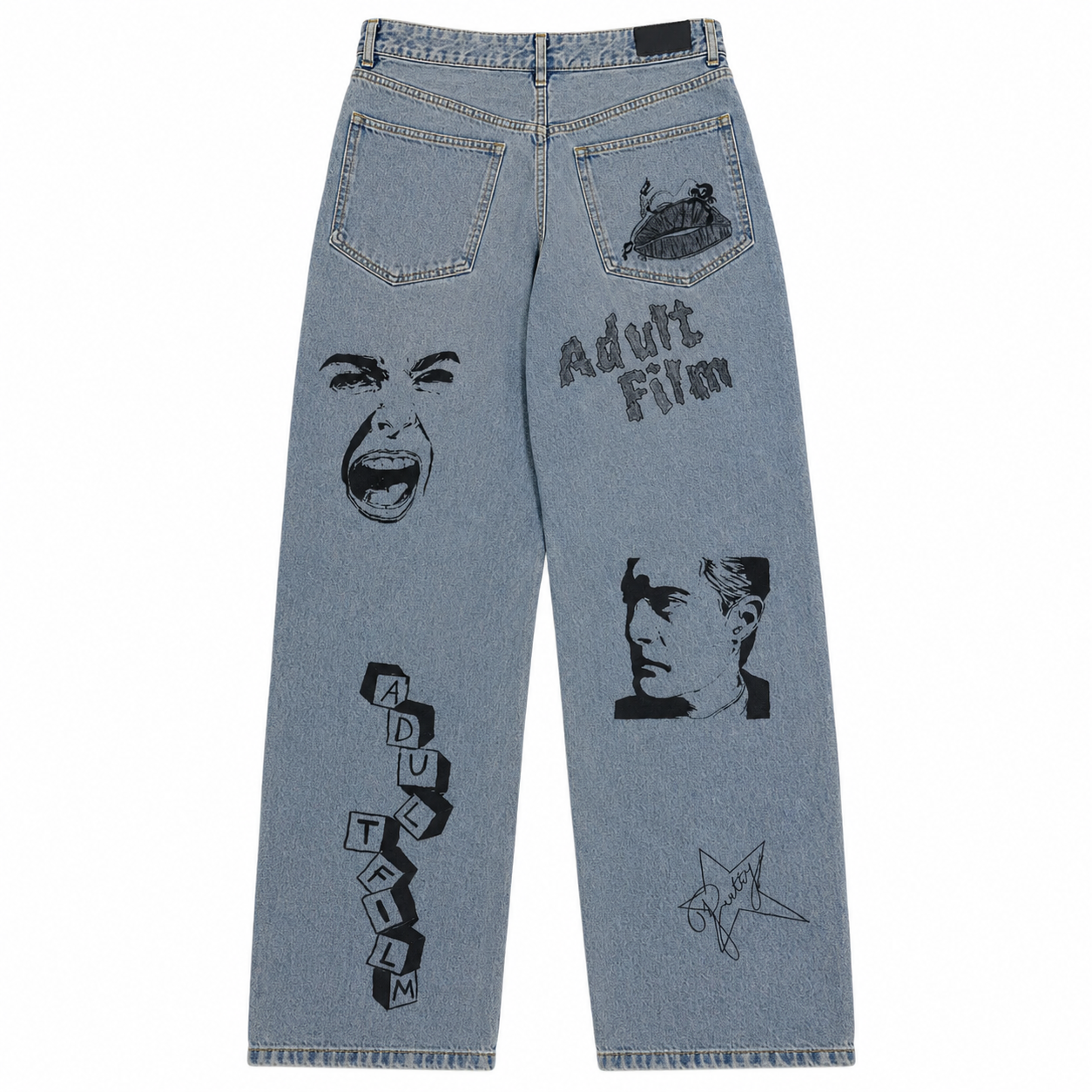 Adult Flim Society Tempted Cut Jeans