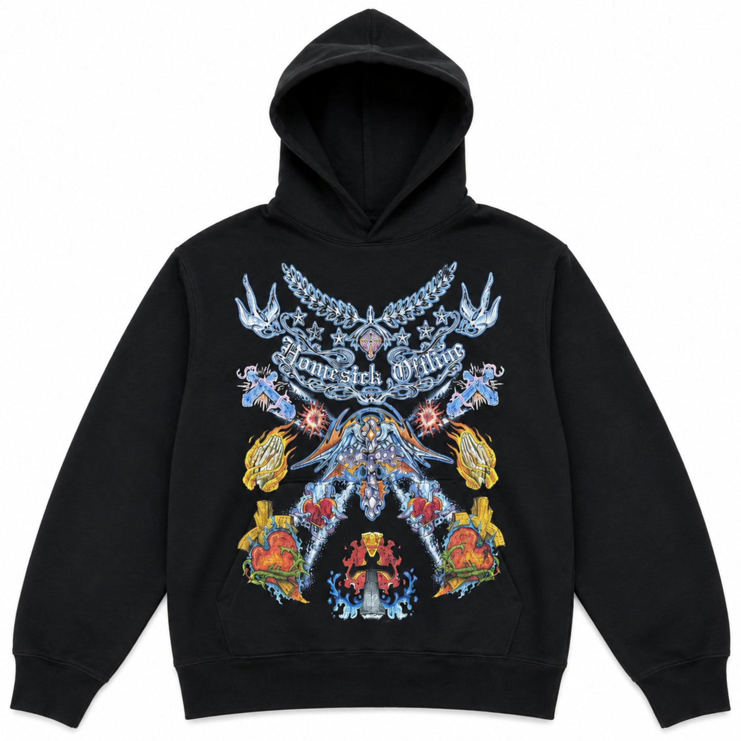 Homes!ck X2C Eternal Hoodie Black