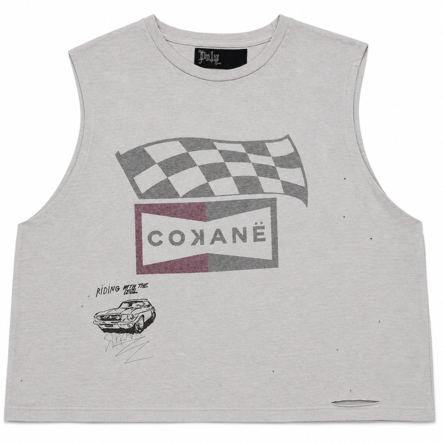 Paly Hollywood x F1 Cokaine Cut Off Tee