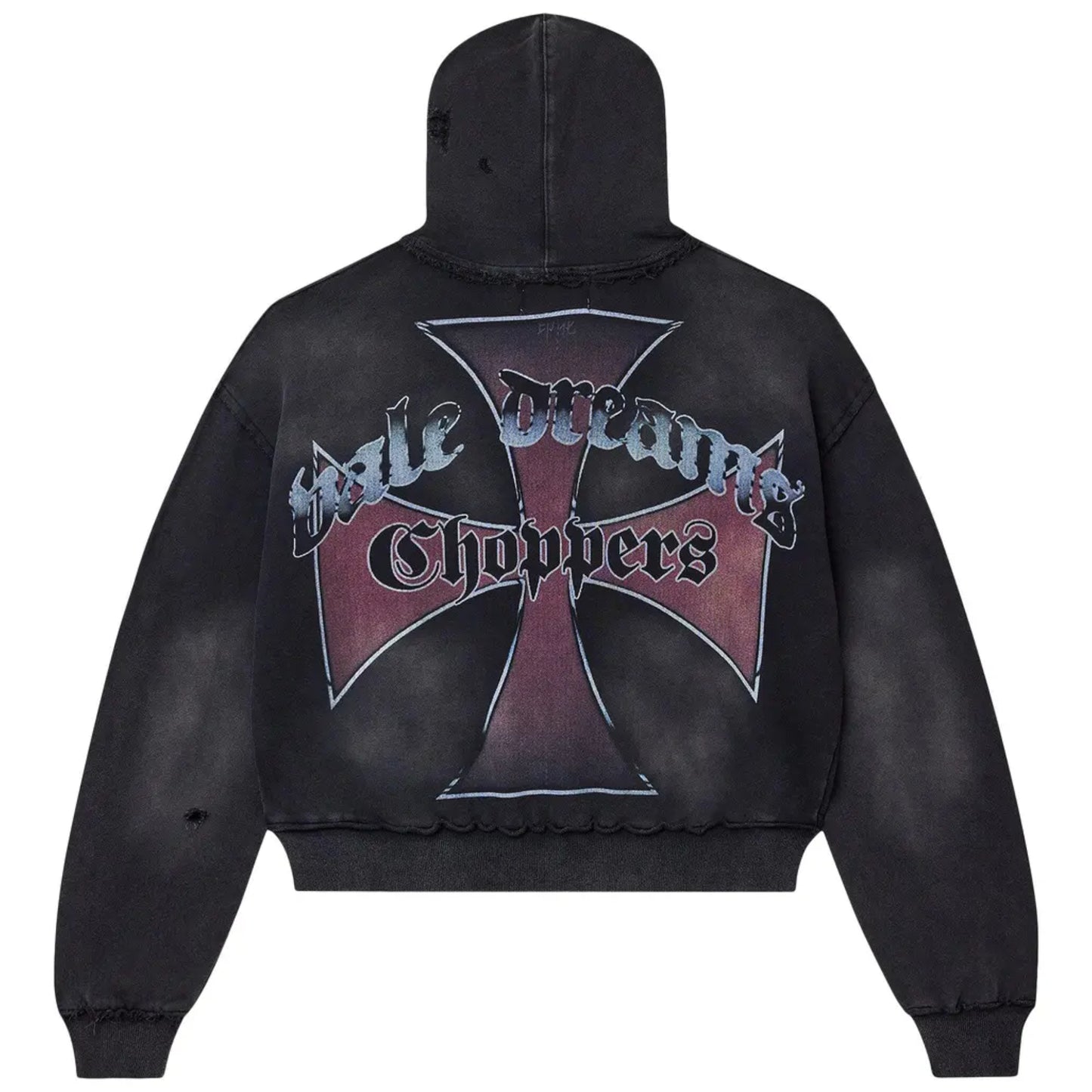 Vale Forever Chopper Pullover Hoodie Black