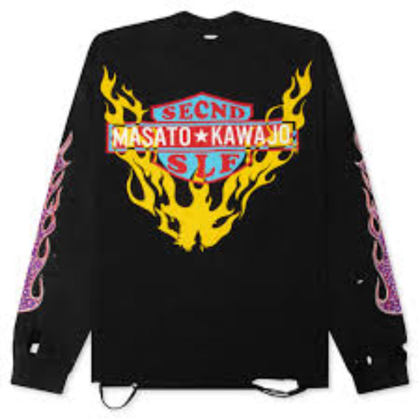 SeCND SLF x Masata Kawajo Firestorm Vintage Long Sleeve Tee