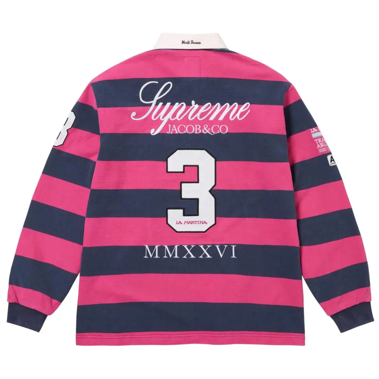 Supreme x La Martina x Jacob & Co Rugby Stripe