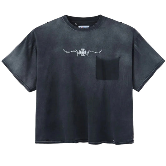 Happy Memories Don't Die HMDD Chimmers Ghost Vintage Pocket Tee