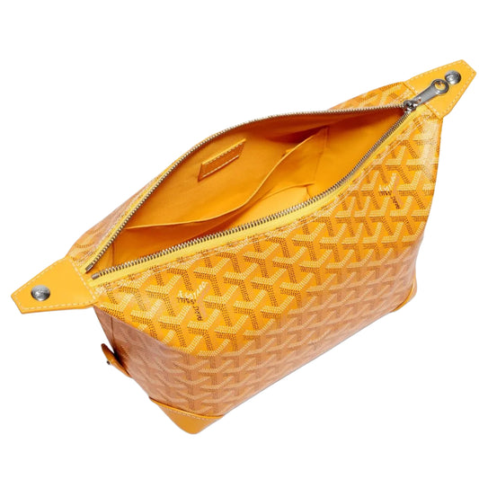 Goyard Bowling 25 Toiletry Bag Yellow