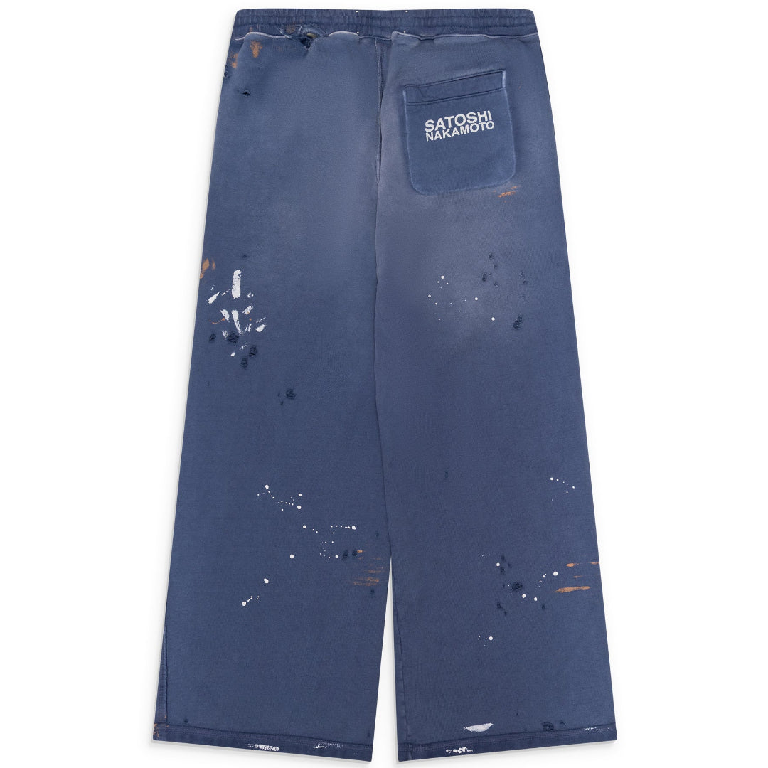 Satoshi Nakamoto Luke Fleece Sweatsuit Blue