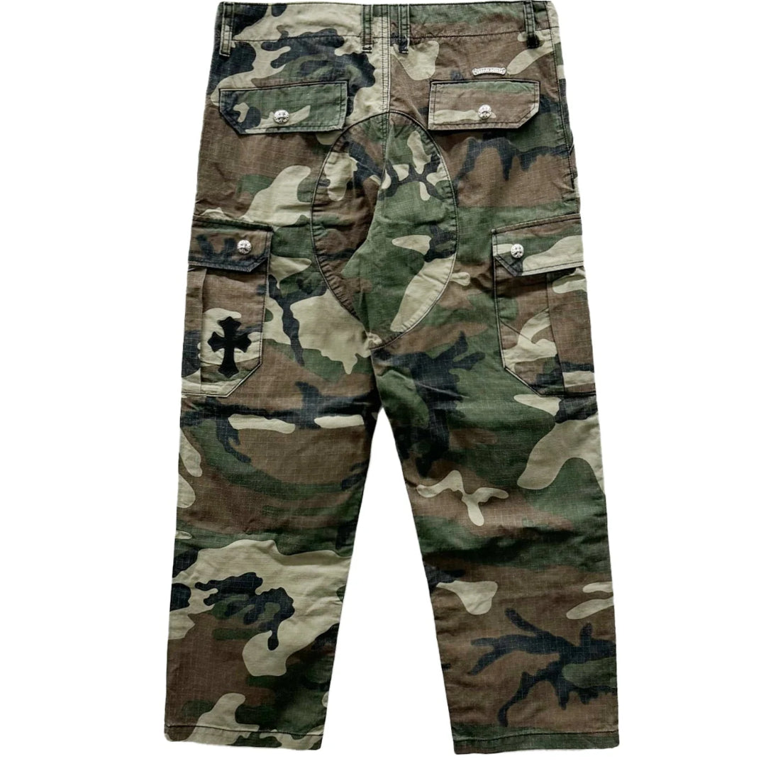 Chrome Hearts Camouflage Ripstop Cargo Pants