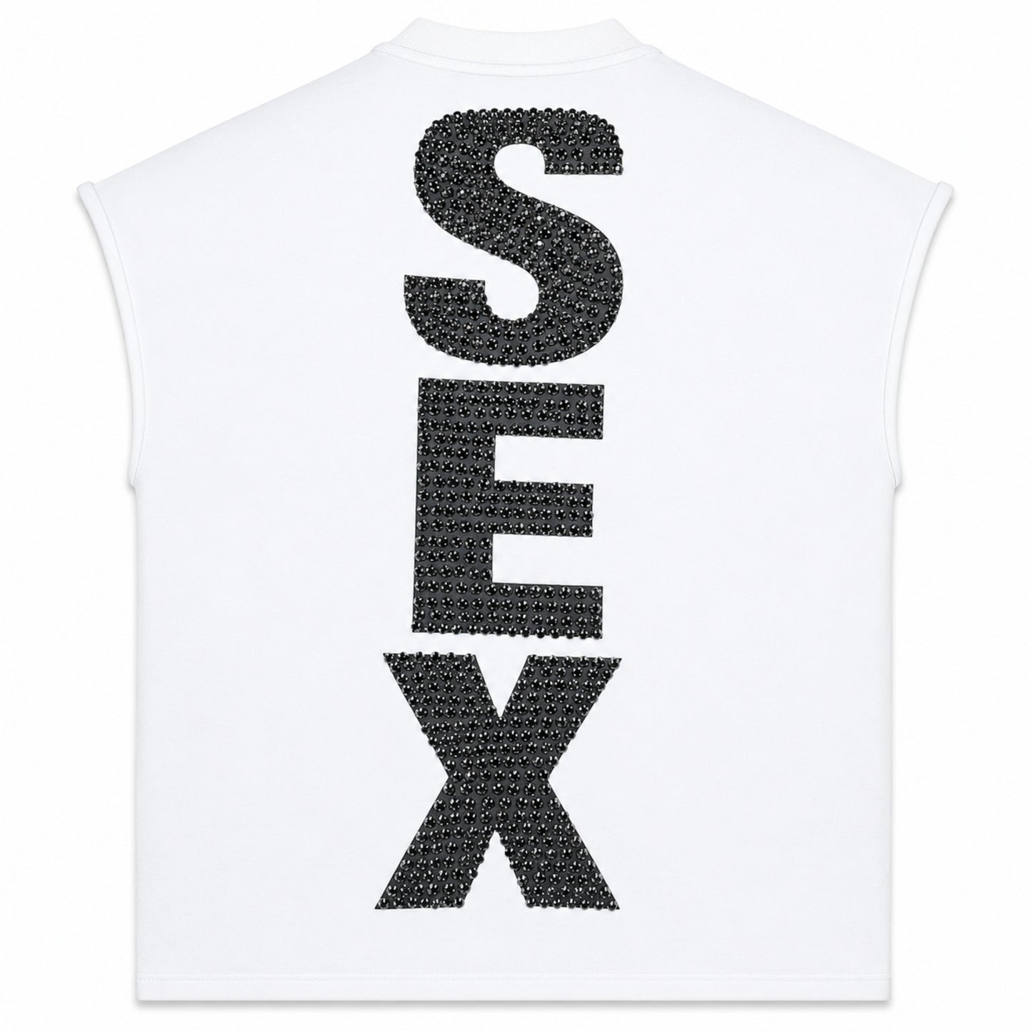 Matiere De Desirs Madonna Cutoff T-Shirt White
