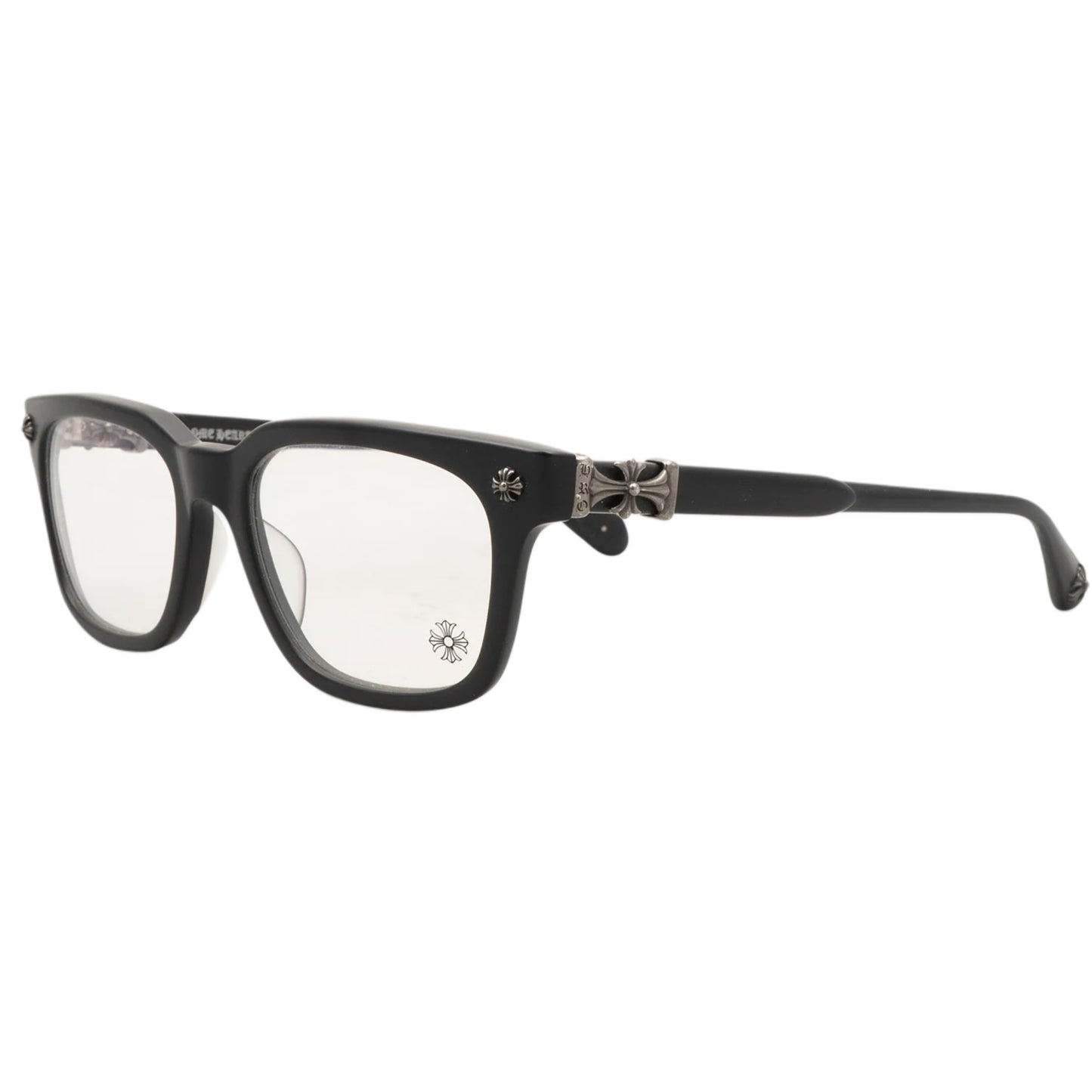 Chrome Hearts "Cox Ucker" Black/Silver Glasses