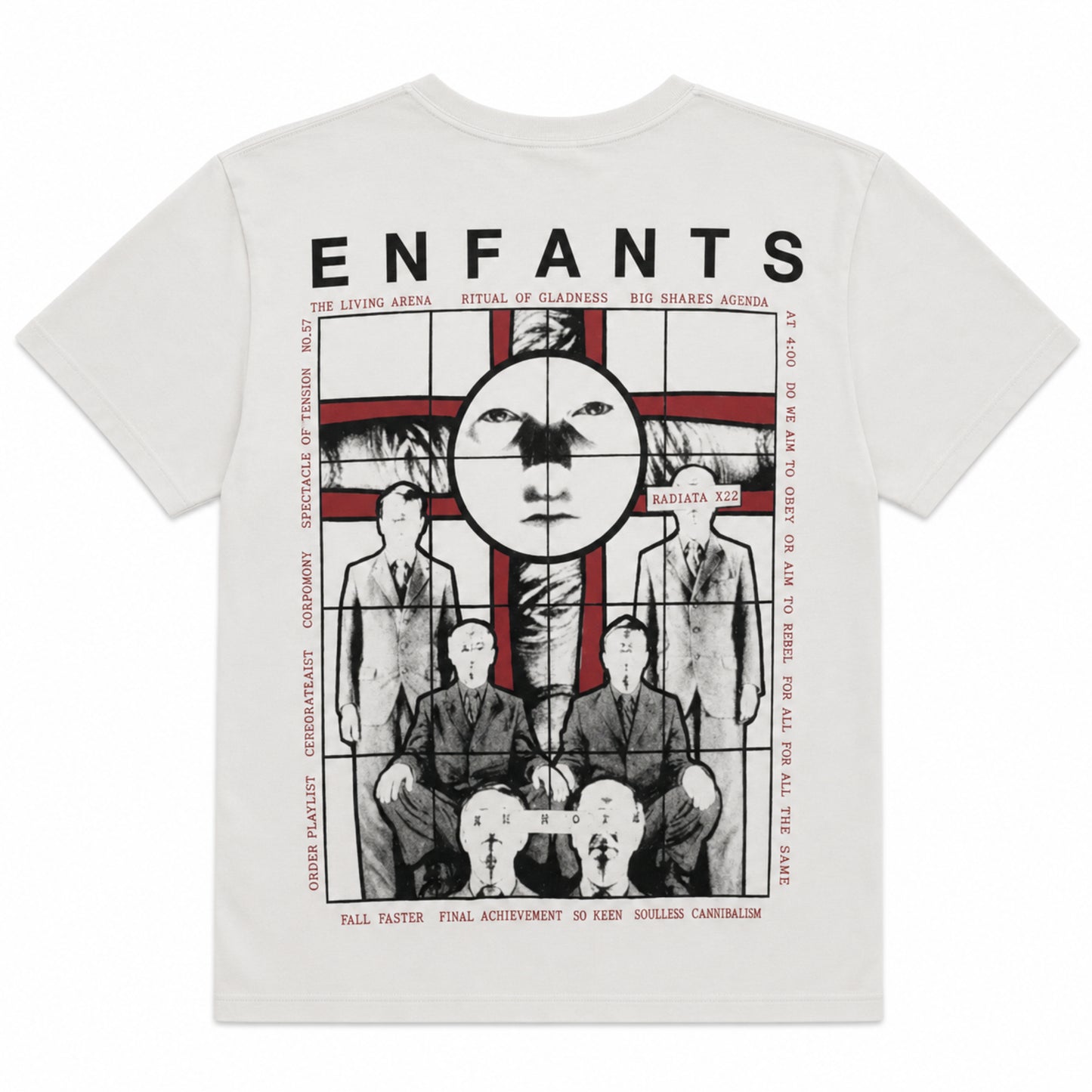 Enfants Riches Déprimés Ritual Prayer Tee Faded White