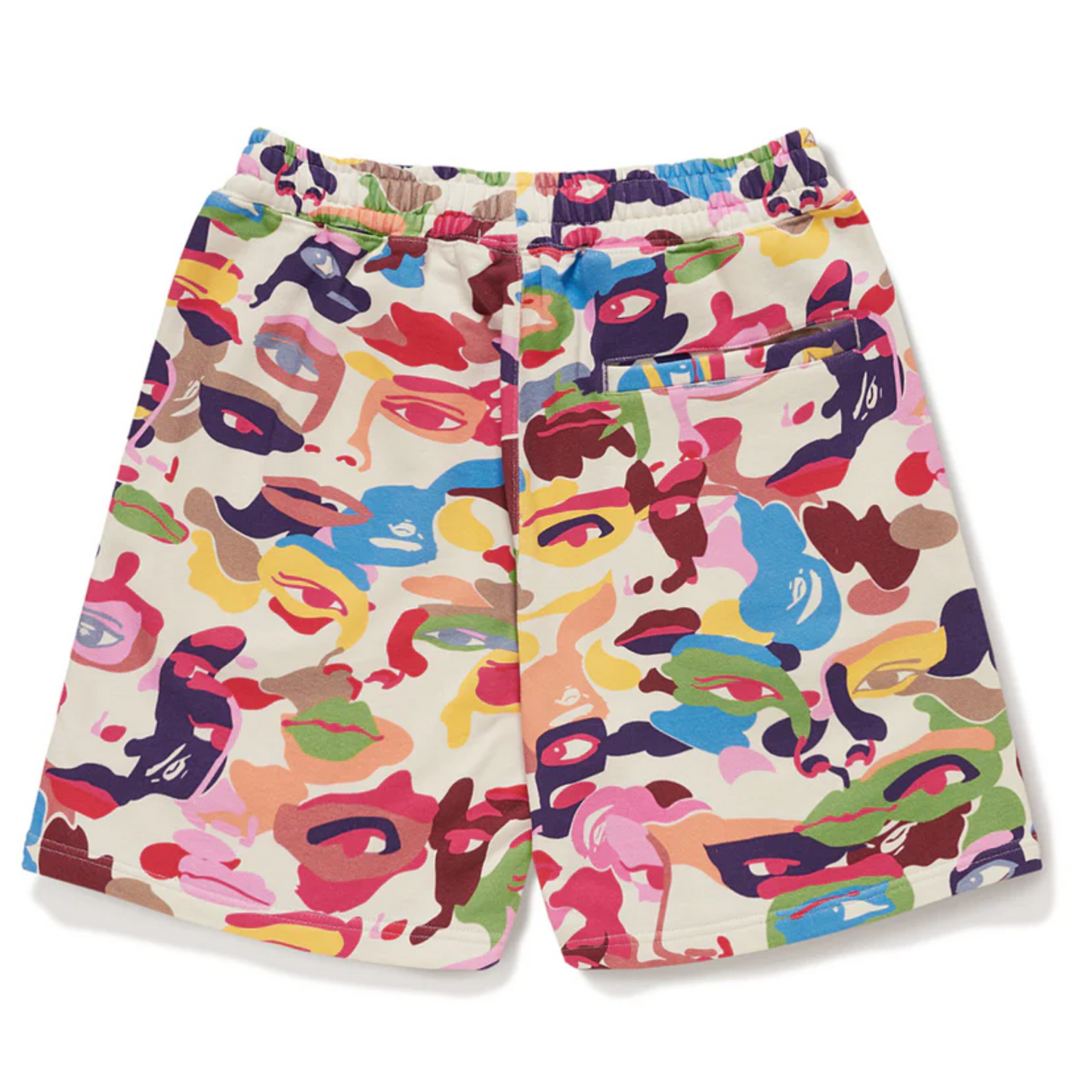 Bape x KidSuper Camo Sweat Shorts Multicolor