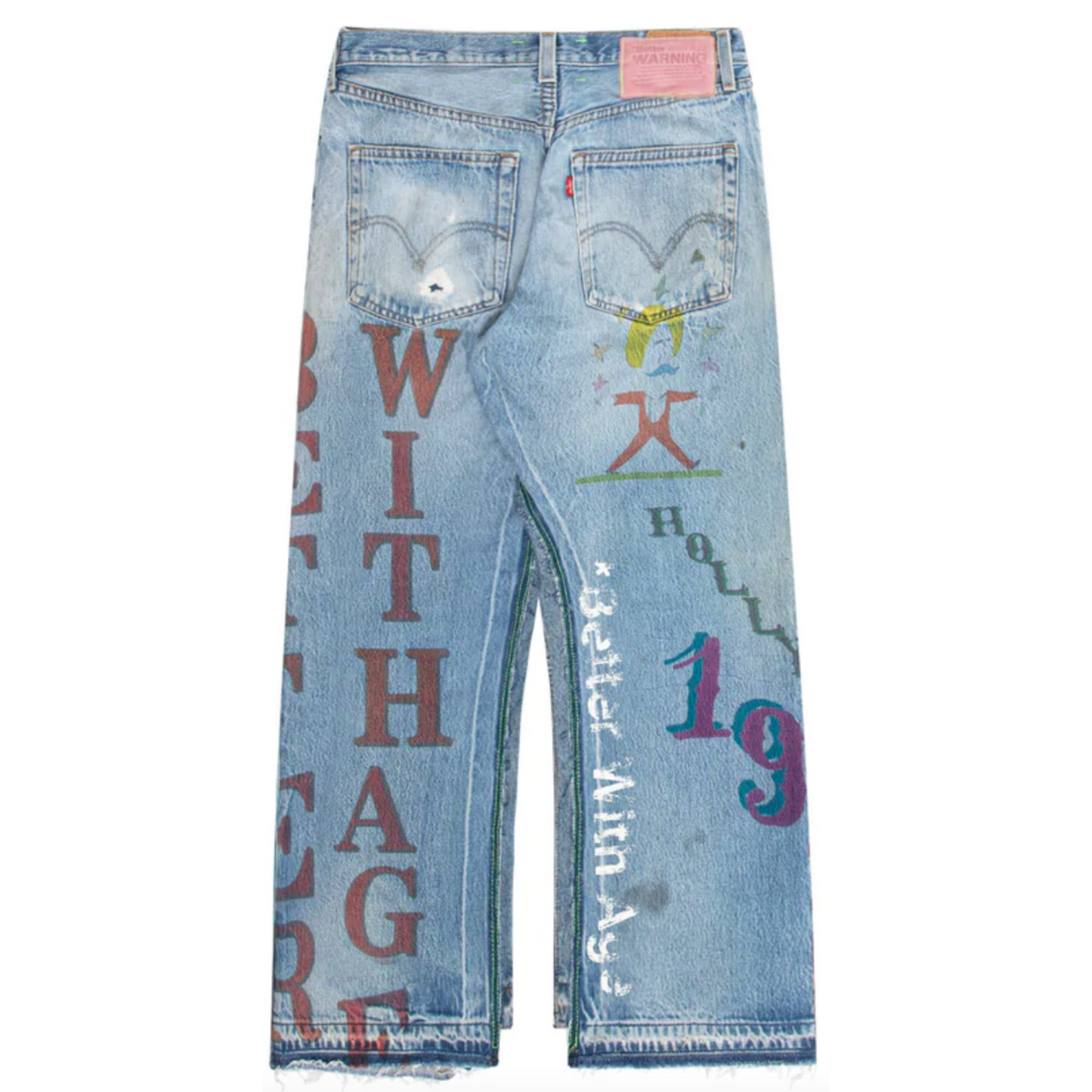 Better With Age Harrison Double Wide Denim Jeans