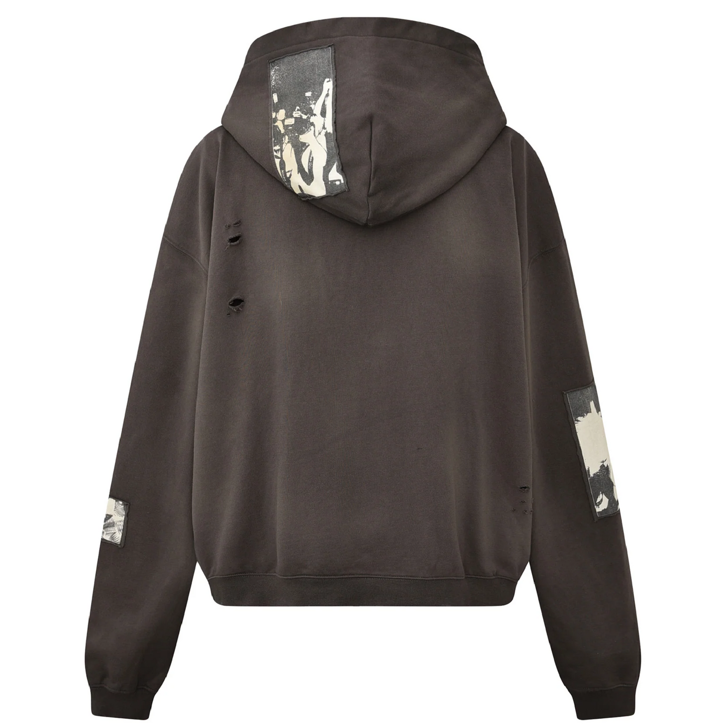Birth of Royal Child Flash Light Hoodie in Black