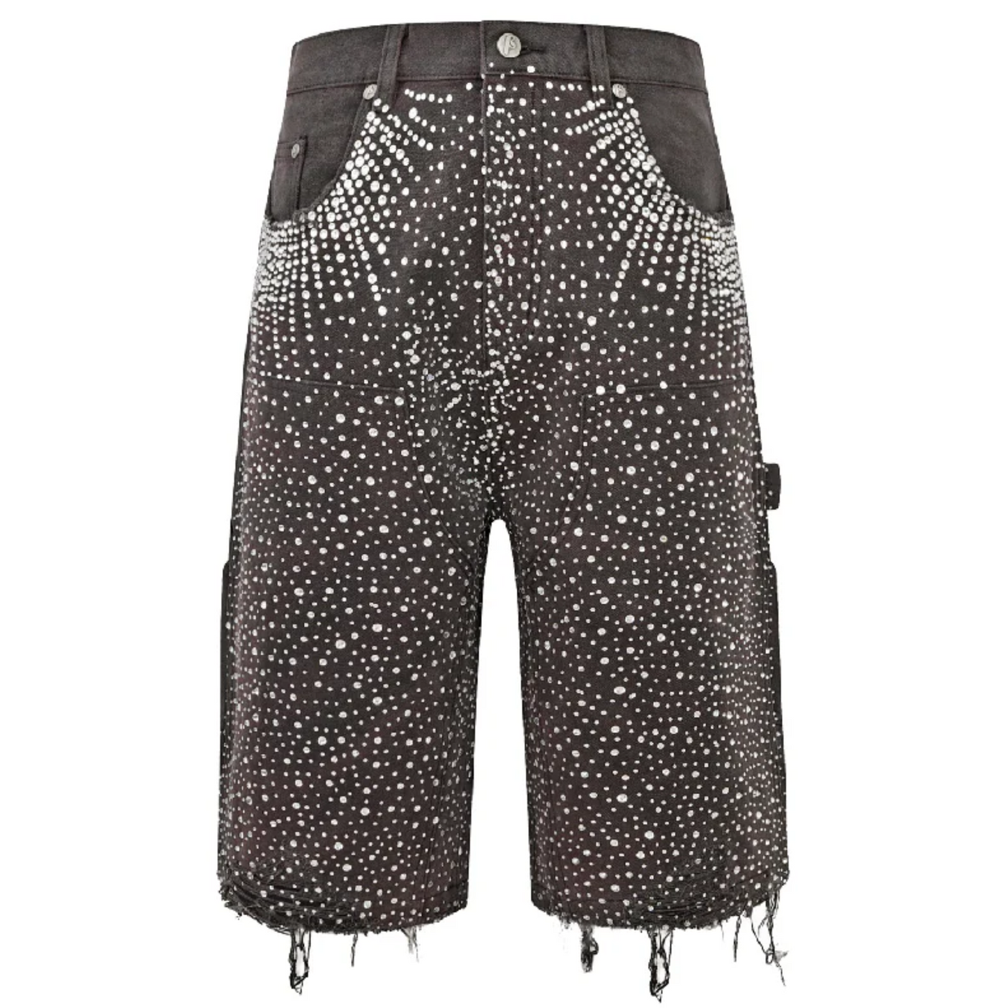 Birth of Royal Child Redial 20k Diamond Shorts in Washed Brown