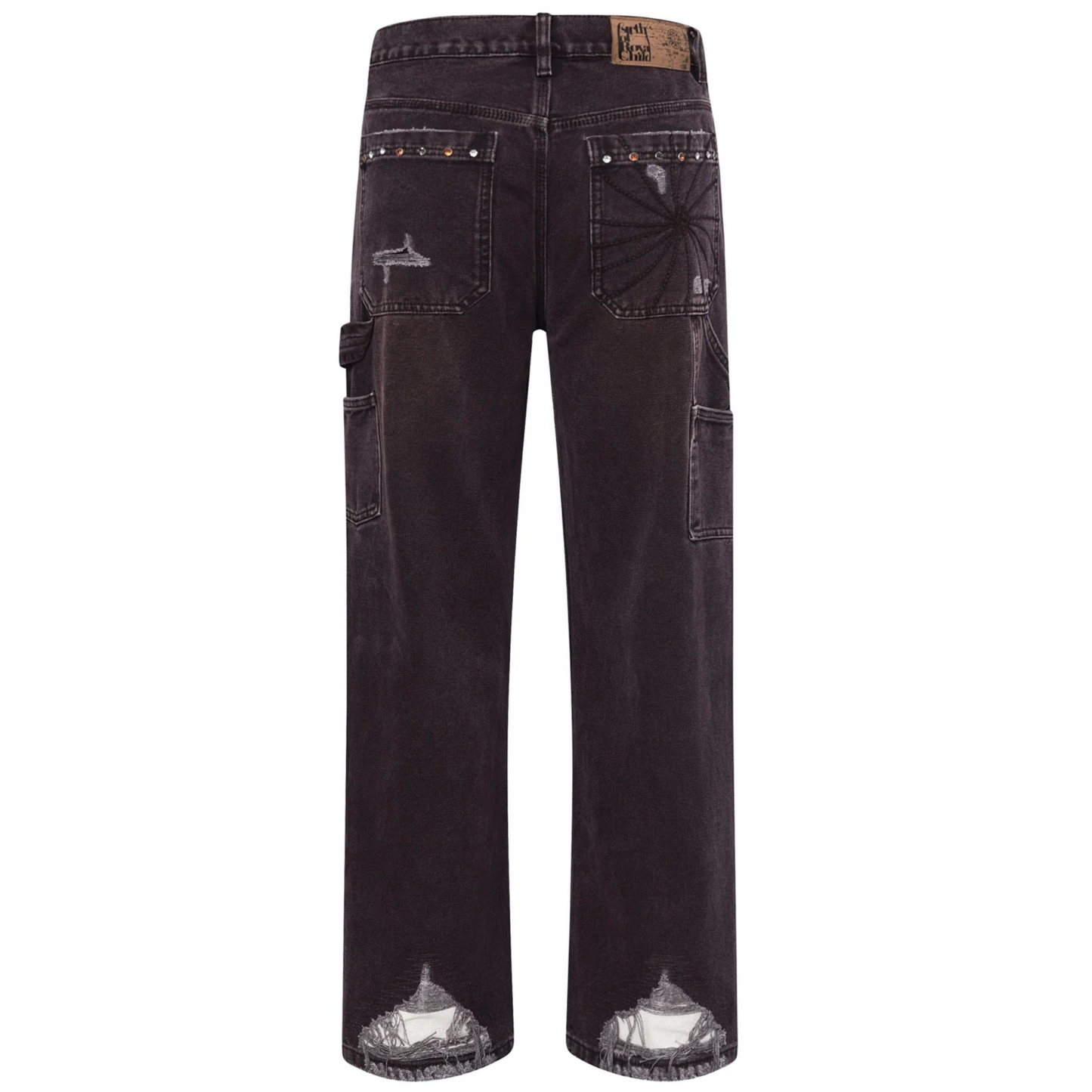 Birth of Royal Child Bijou Fading Cargo Pants