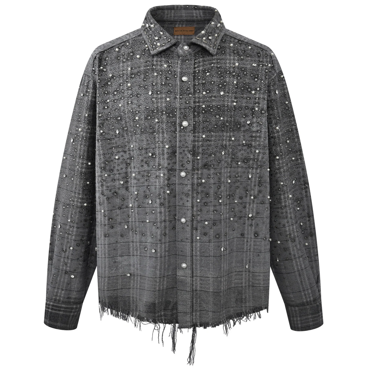 Birth of Royal Child 20K Diamond Pearl Shirt in Black