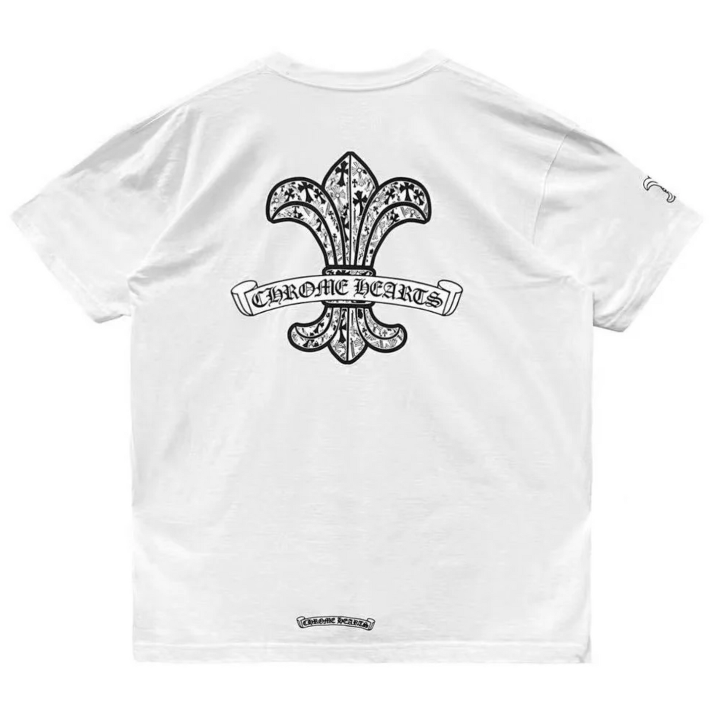 Chrome Hearts Fleur Logo Short Sleeve Tee