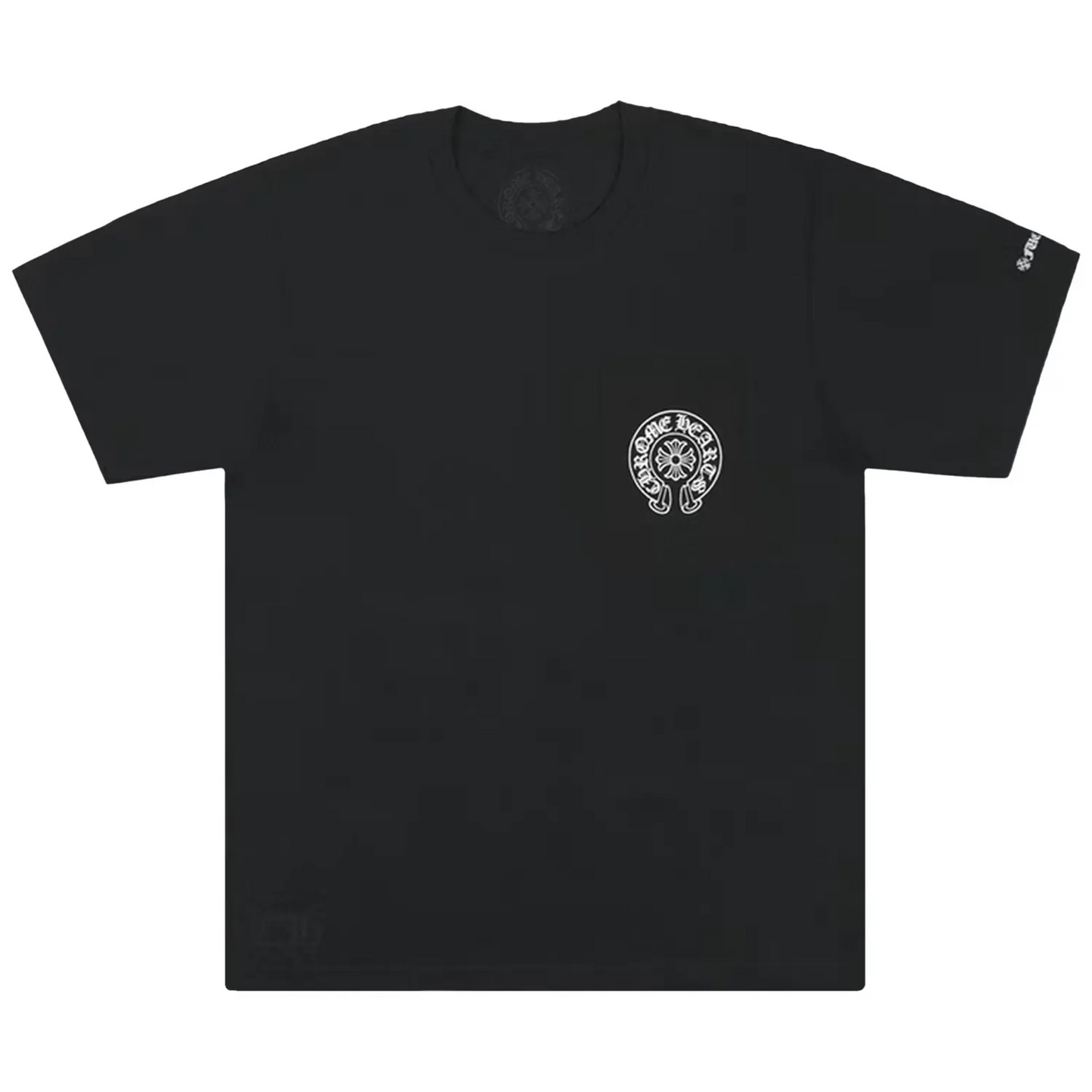 Chrome Hearts Horseshoe Logo Pocket Tee Black