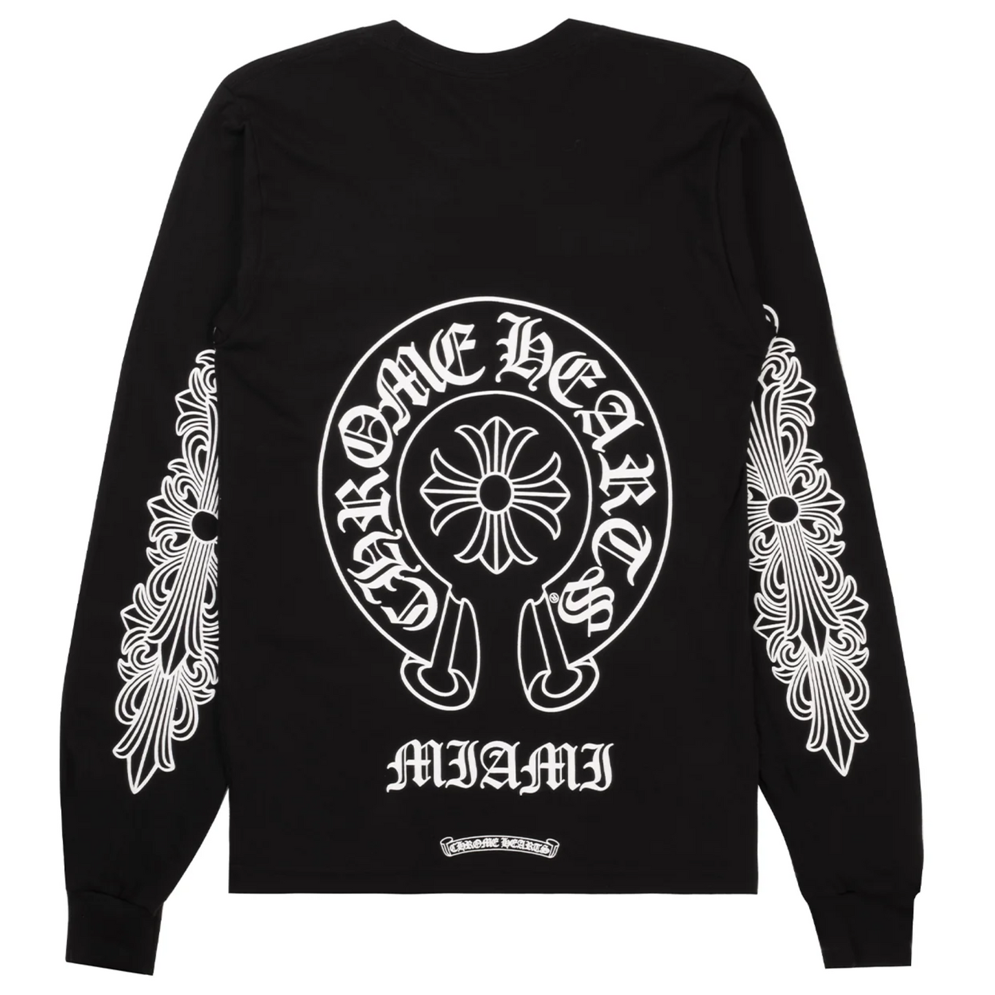 Chrome Hearts Miami Exclusive Long-Sleeve Tee Black