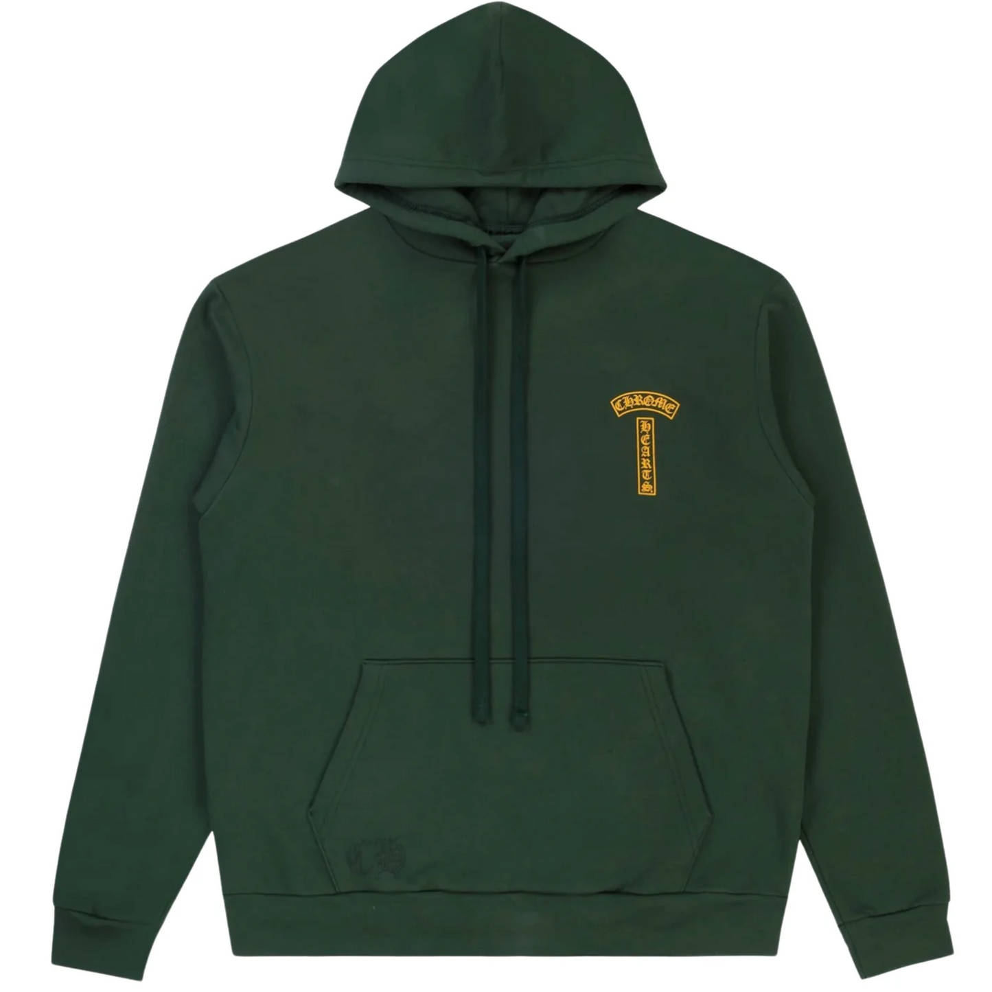 Chrome Hearts USA Script Logo Pullover Hoodie Green