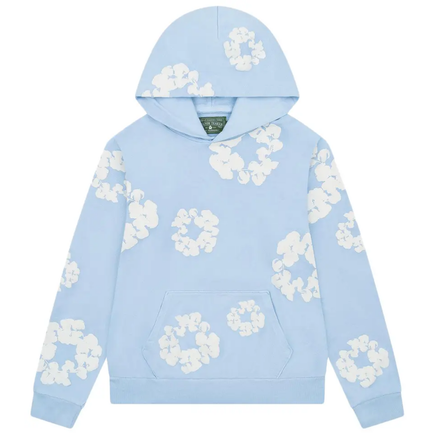 Denim Tears The Cotton Wreath Hoodie Powder Blue