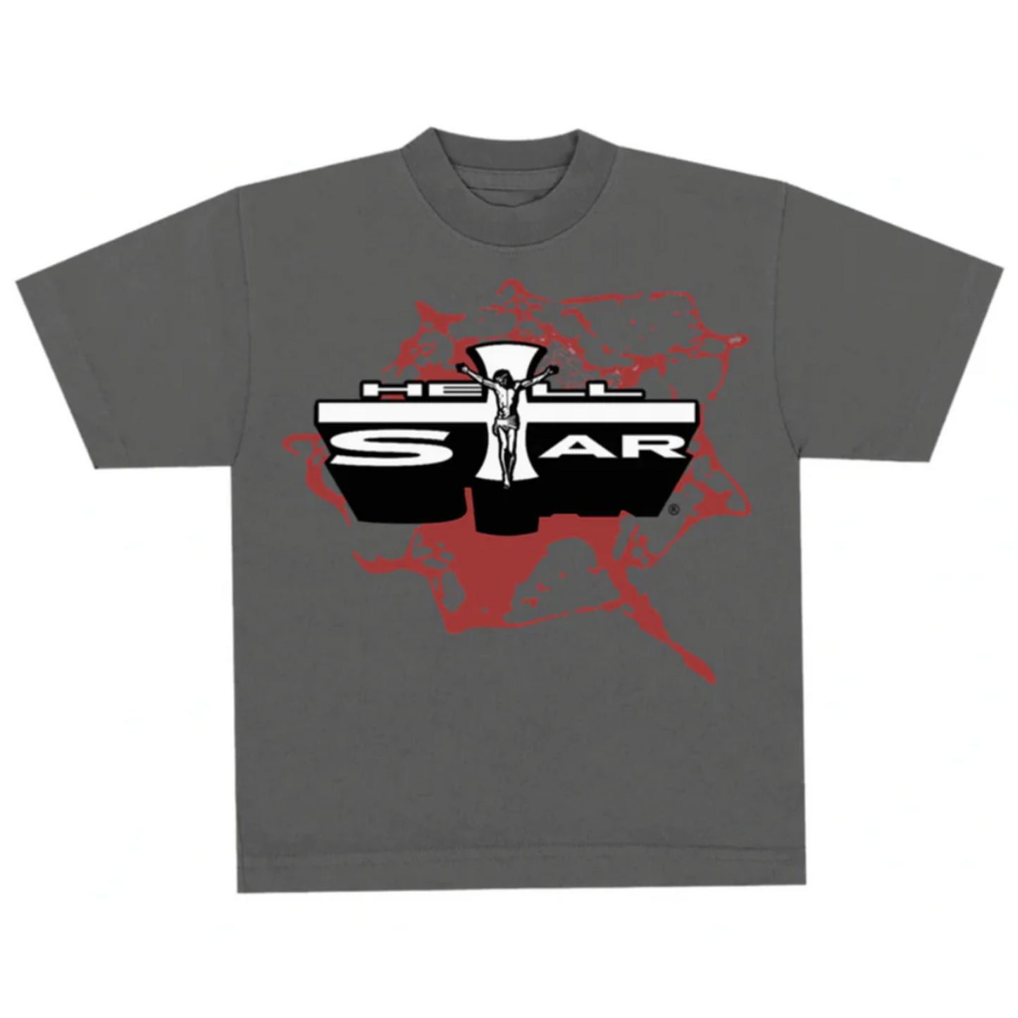 Hellstar Washed Emblem Tee Black