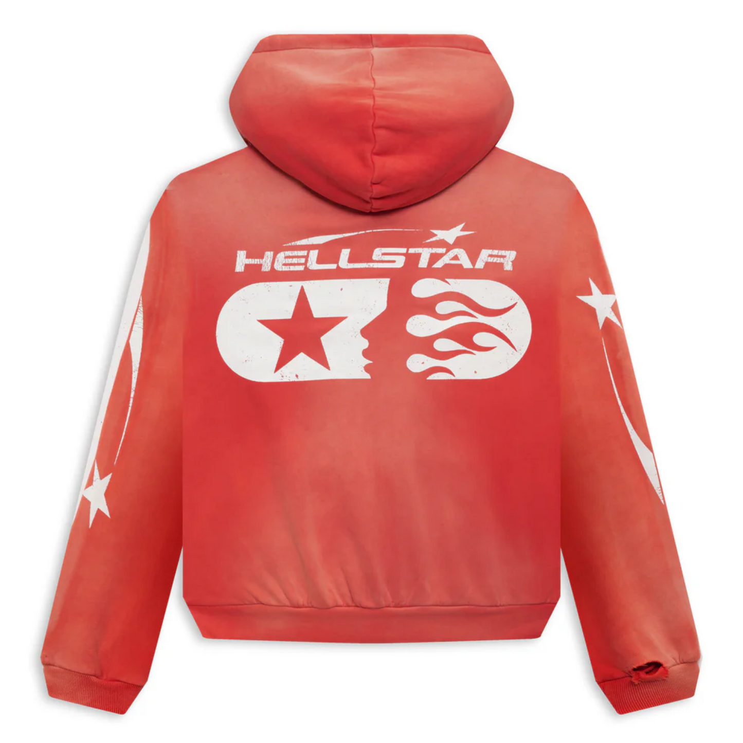 Hellstar Studios Zip Hoodie Red