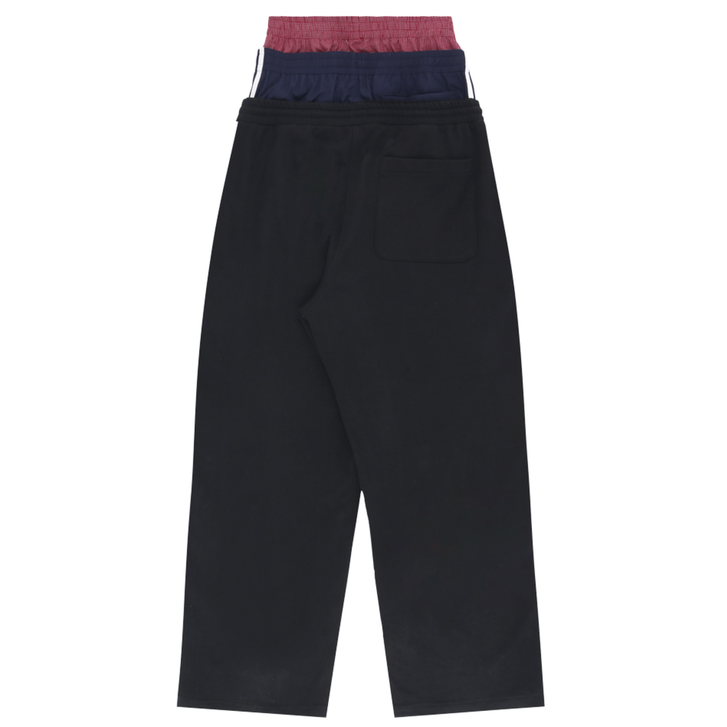 Project G/R 3 Layered Sweatpants Black