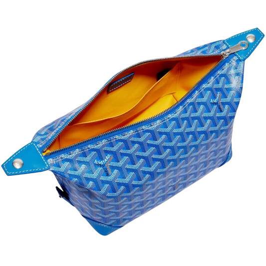 Goyard Bowling 25 Toiletry Bag Sky Blue