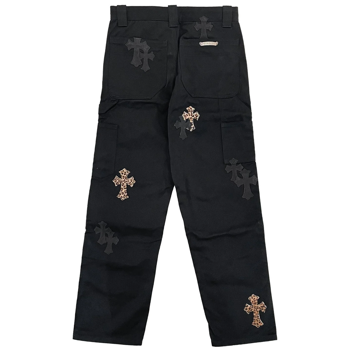 Chrome Hearts Black & Leopard Cross Patch Set