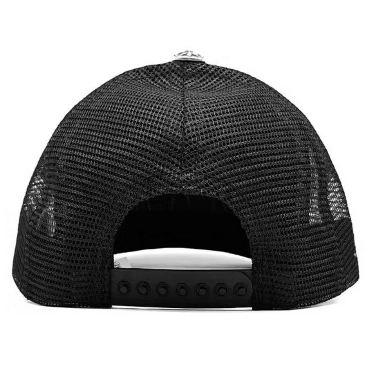 Chrome Hearts Cemetery Trucker Hat Black