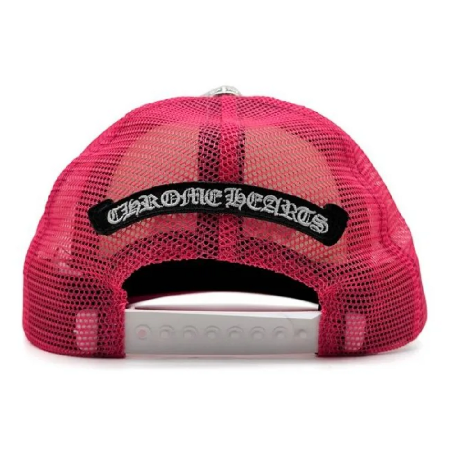 Chrome Hearts Cemetery Trucker Hat Pink