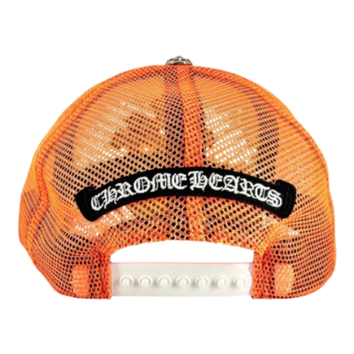 Chrome Hearts Cemetery Trucker Hat Orange