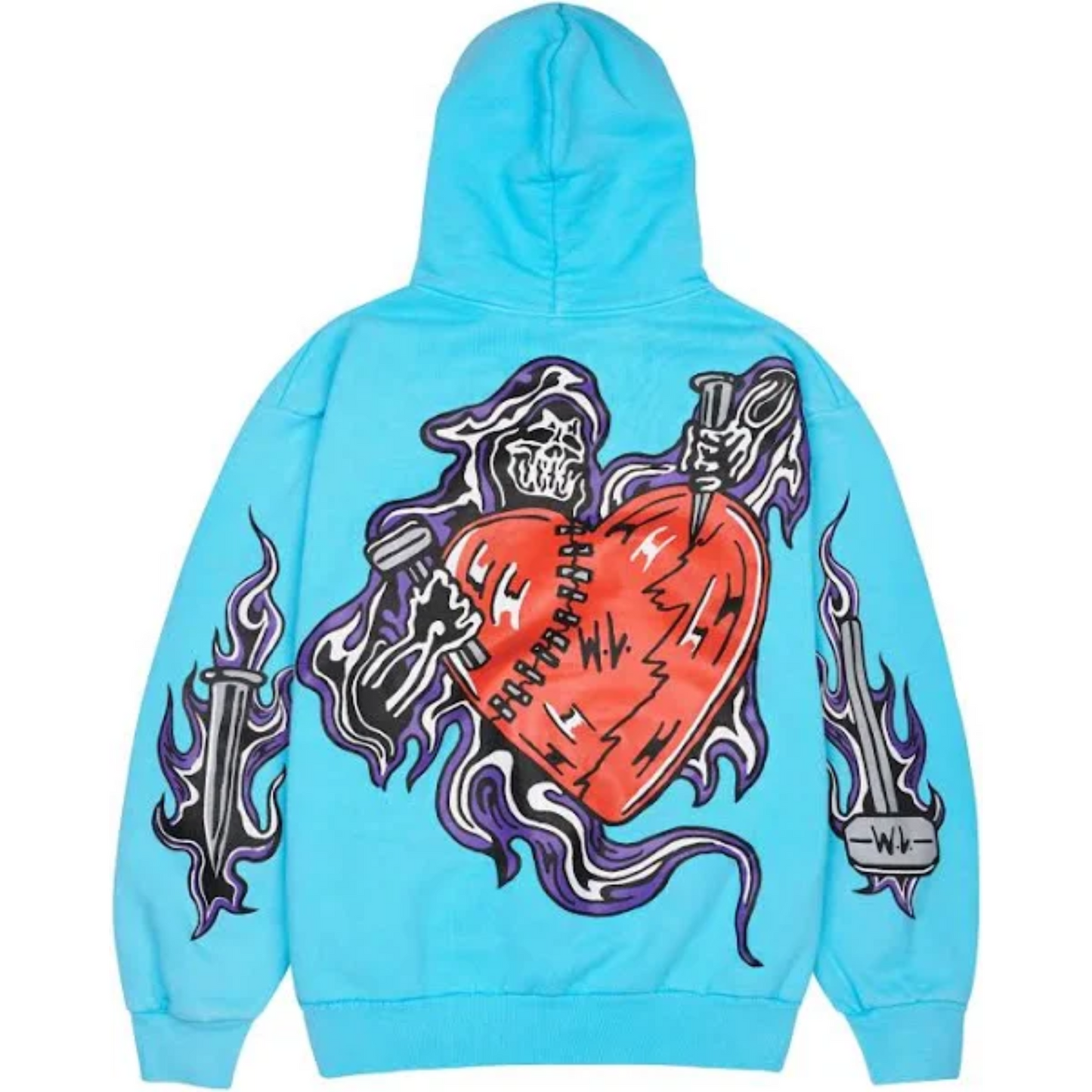 Warren Lotas Broken Heart Reaper Hoodie