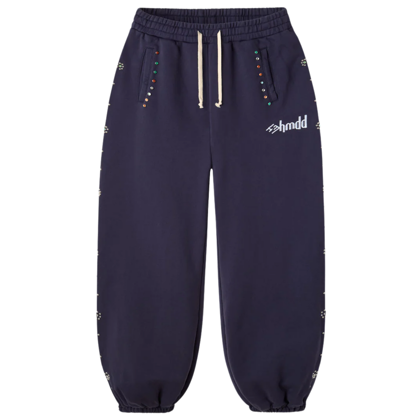 Happy Memories DON'T DIE HMDD Flower Studded Scrunch Sweatpants