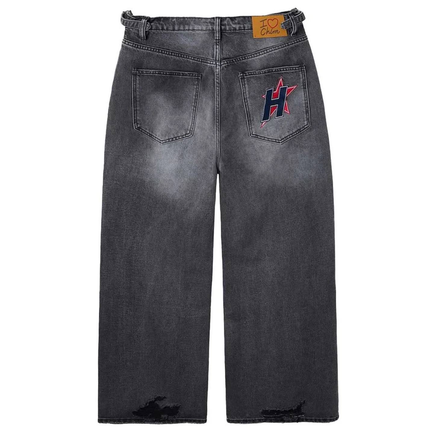 Happy Memories Don't Die HMDD Crystal H-Star Jeans