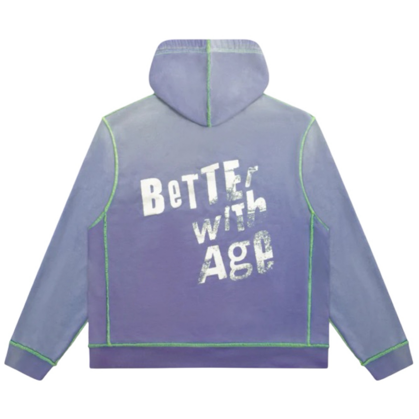 Better With Age Flaming Passion Hoodie Vintage Plum