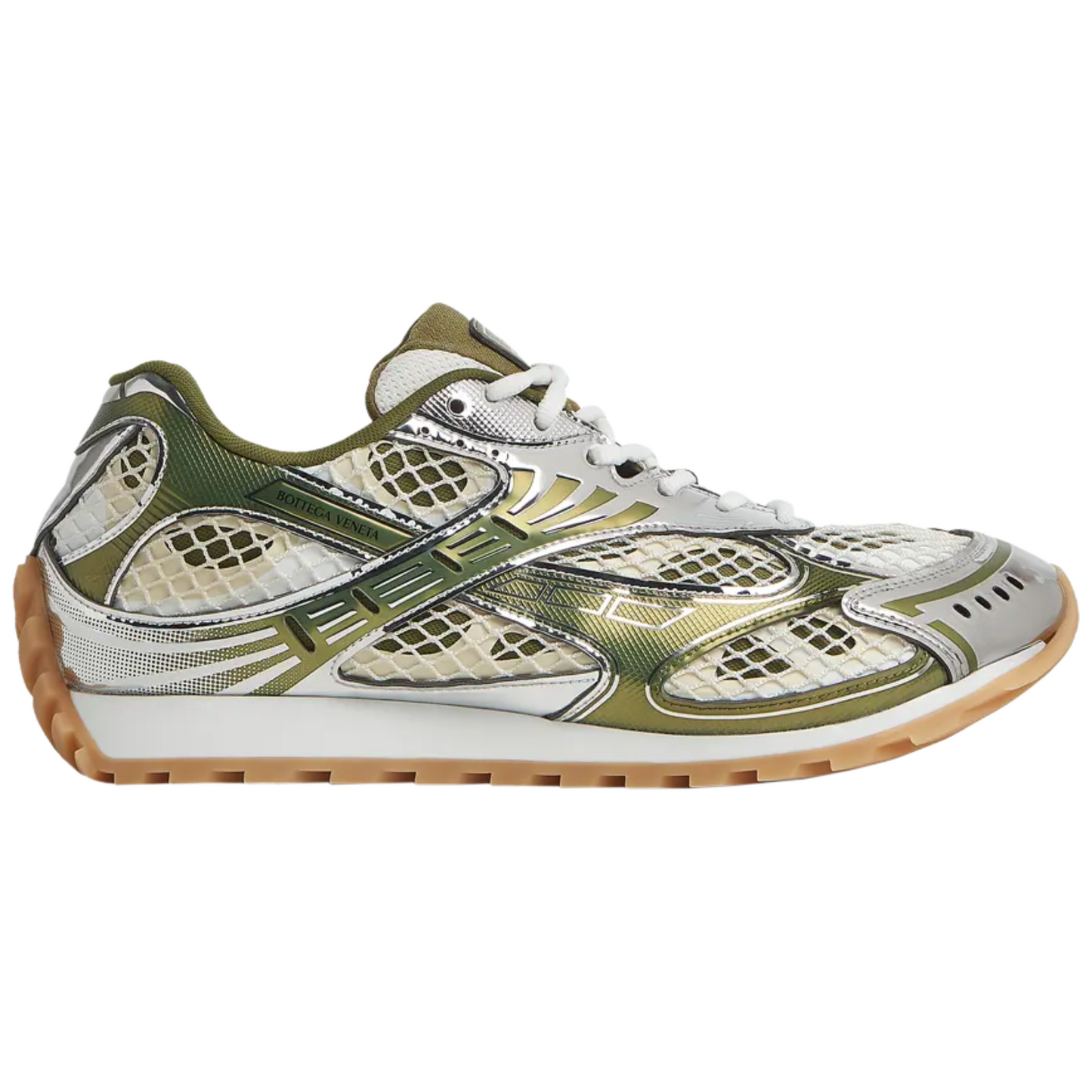 Bottega Veneta Orbit Sneaker Mud White