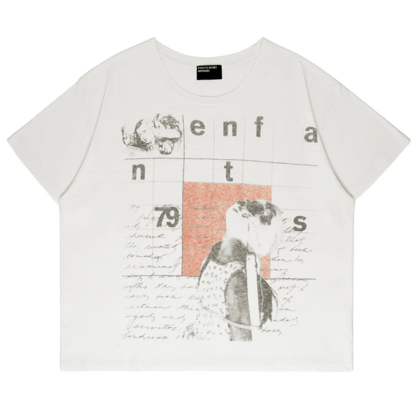 Enfants Riches Déprimés Pharmacist's Daughter Tee Faded White