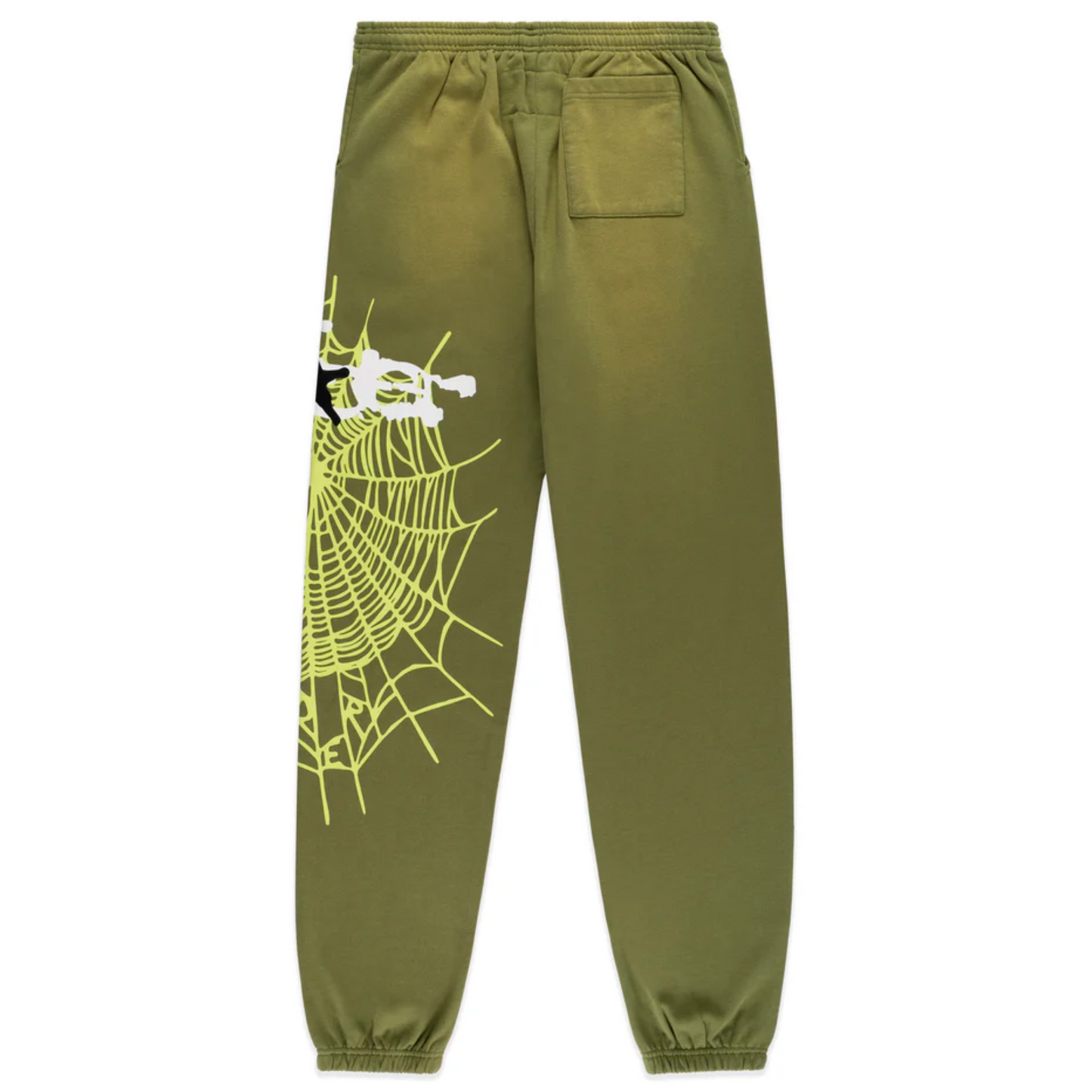 Sp5der Heavy Web Sweatsuit Olive