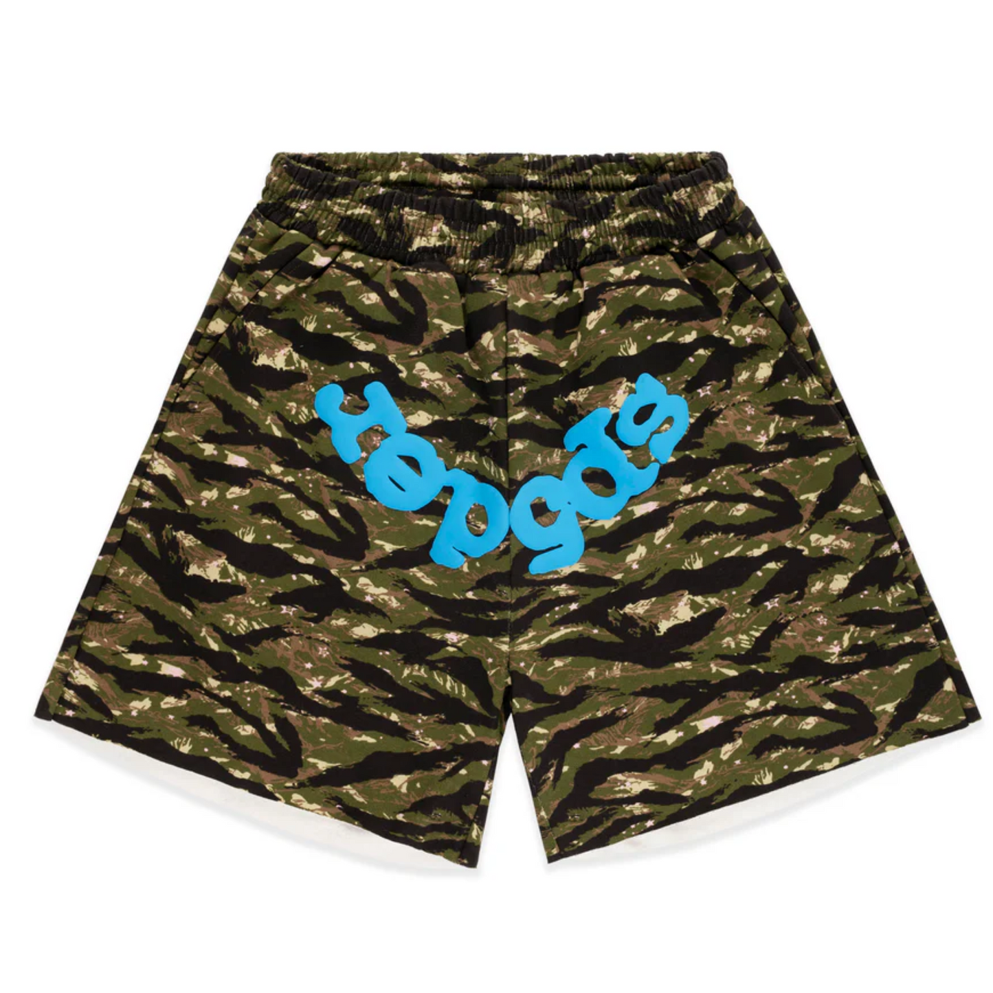 Sp5der OG Web V2 Sweatshort Tiger Camo