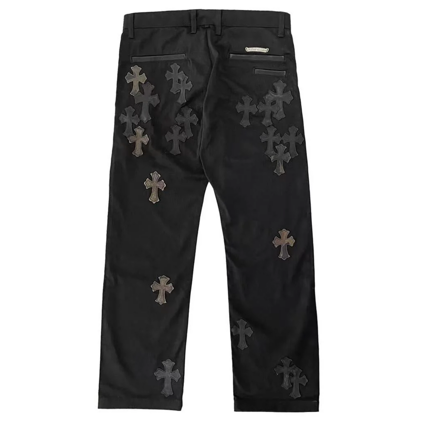 Chrome Hearts Camouflage Cross Black Chinos Jeans