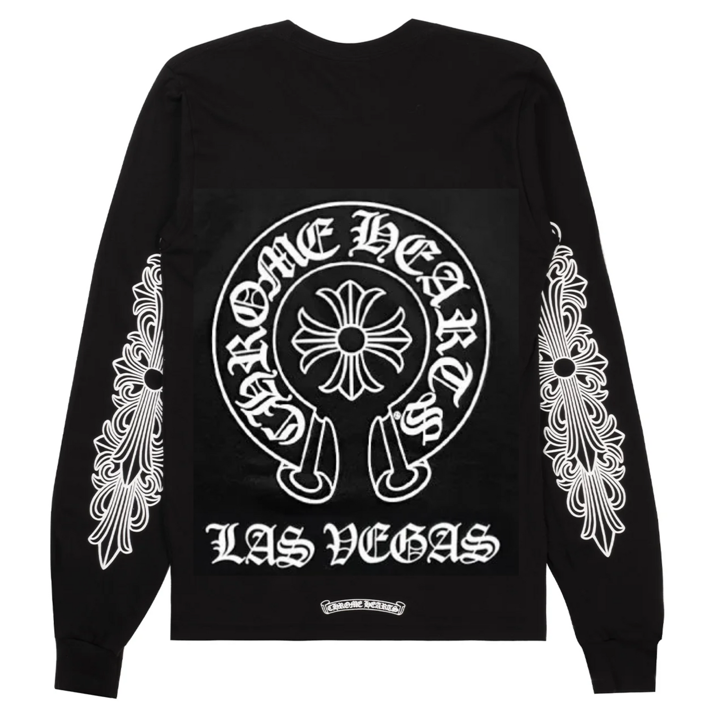 Chrome Hearts Las Vegas Exclusive Long-Sleeve Tee Black