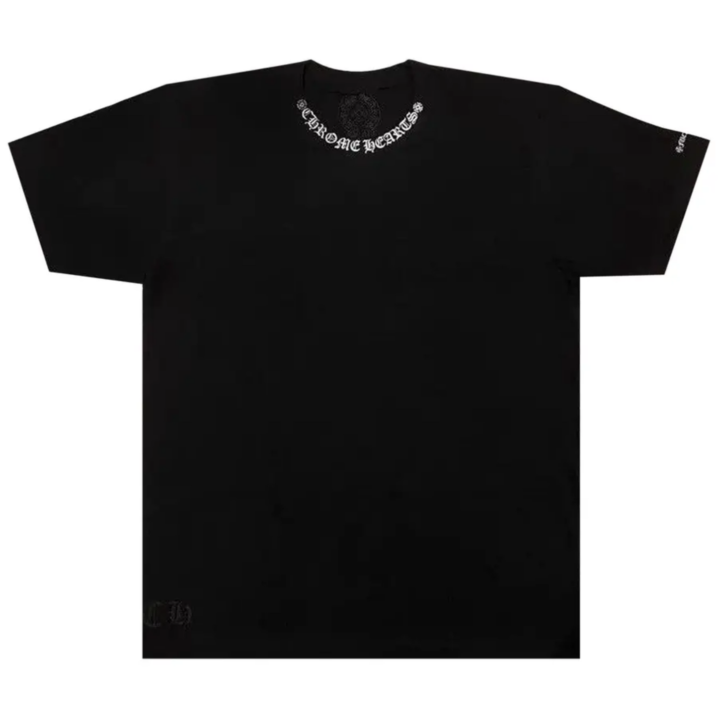Chrome Hearts Neck Logo T-Shirt Black