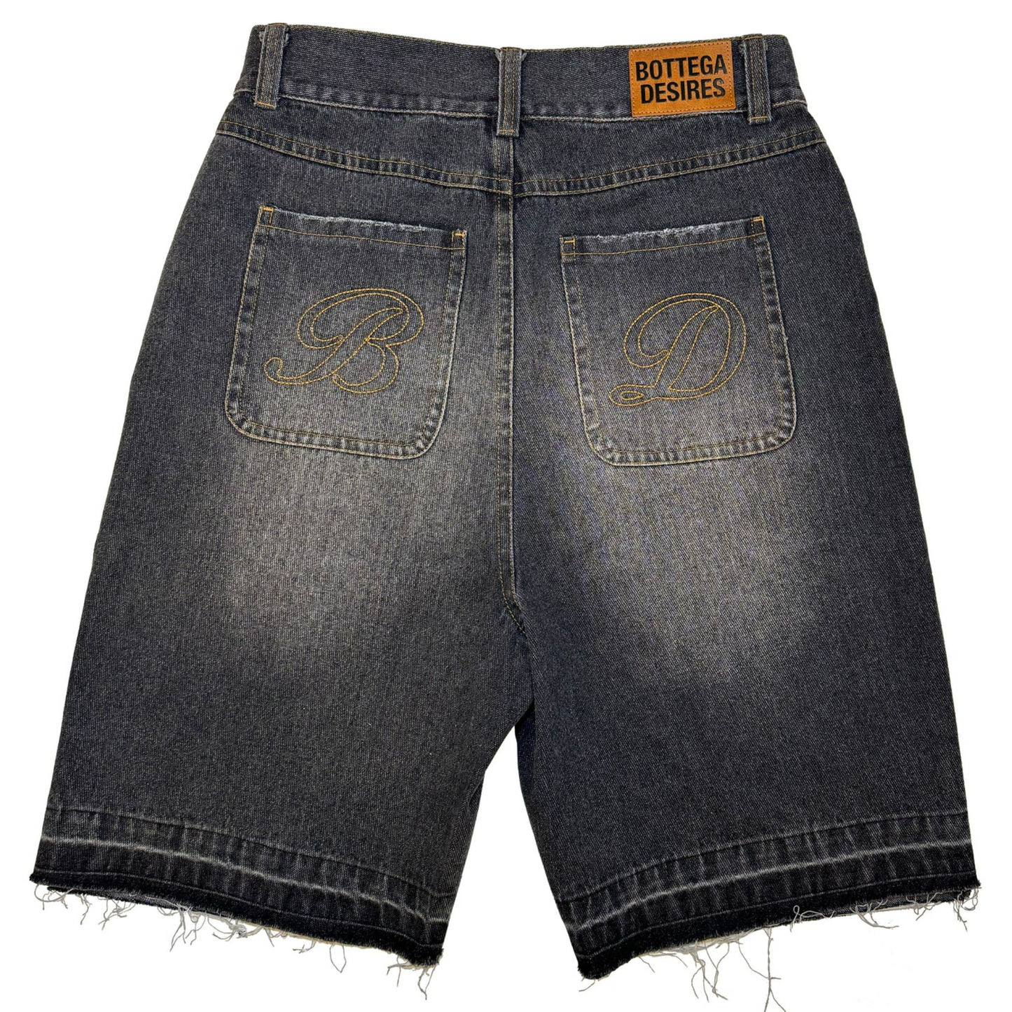 Bottega Desires Denim Shorts Black