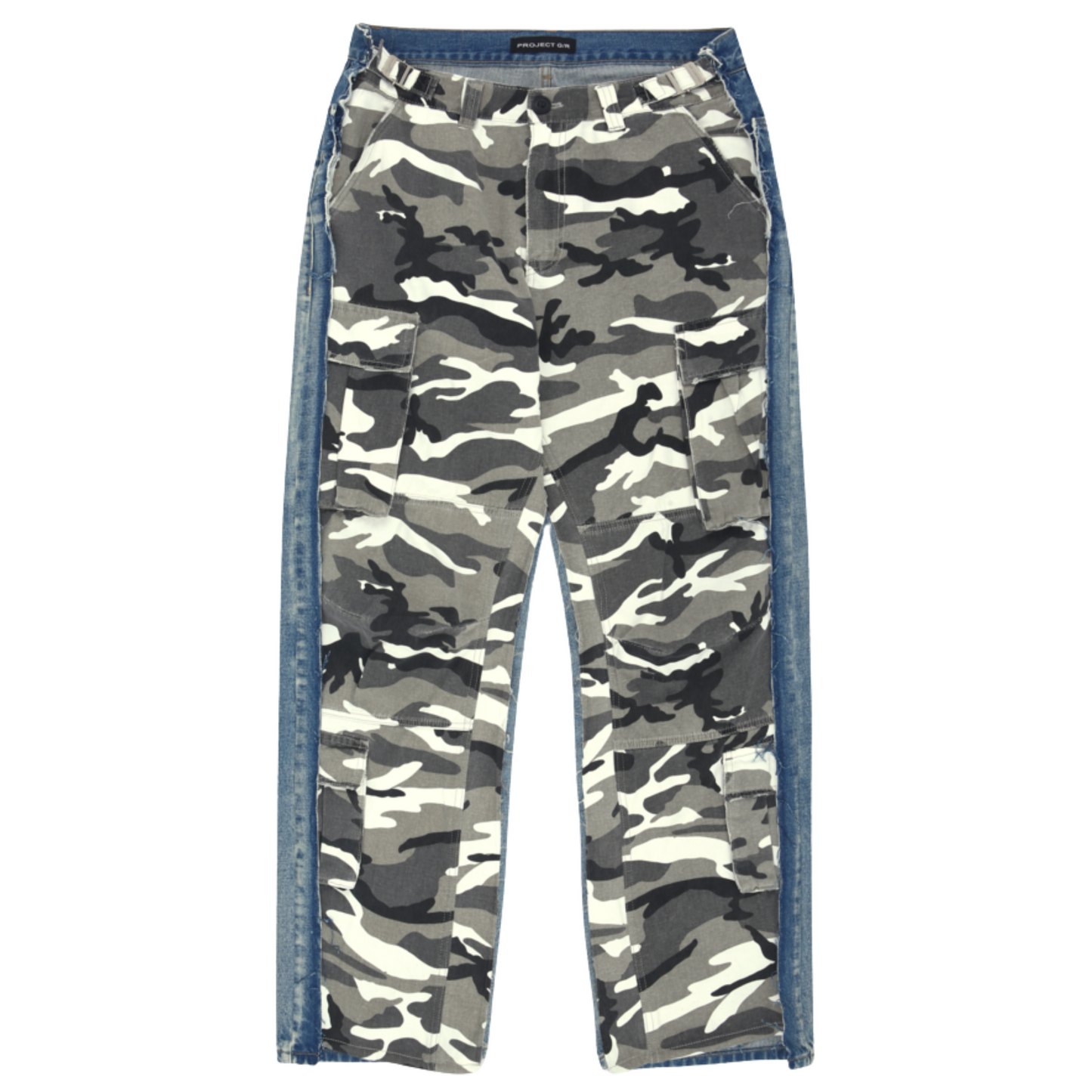 Project G/R Camo Hybrid Denim Pants