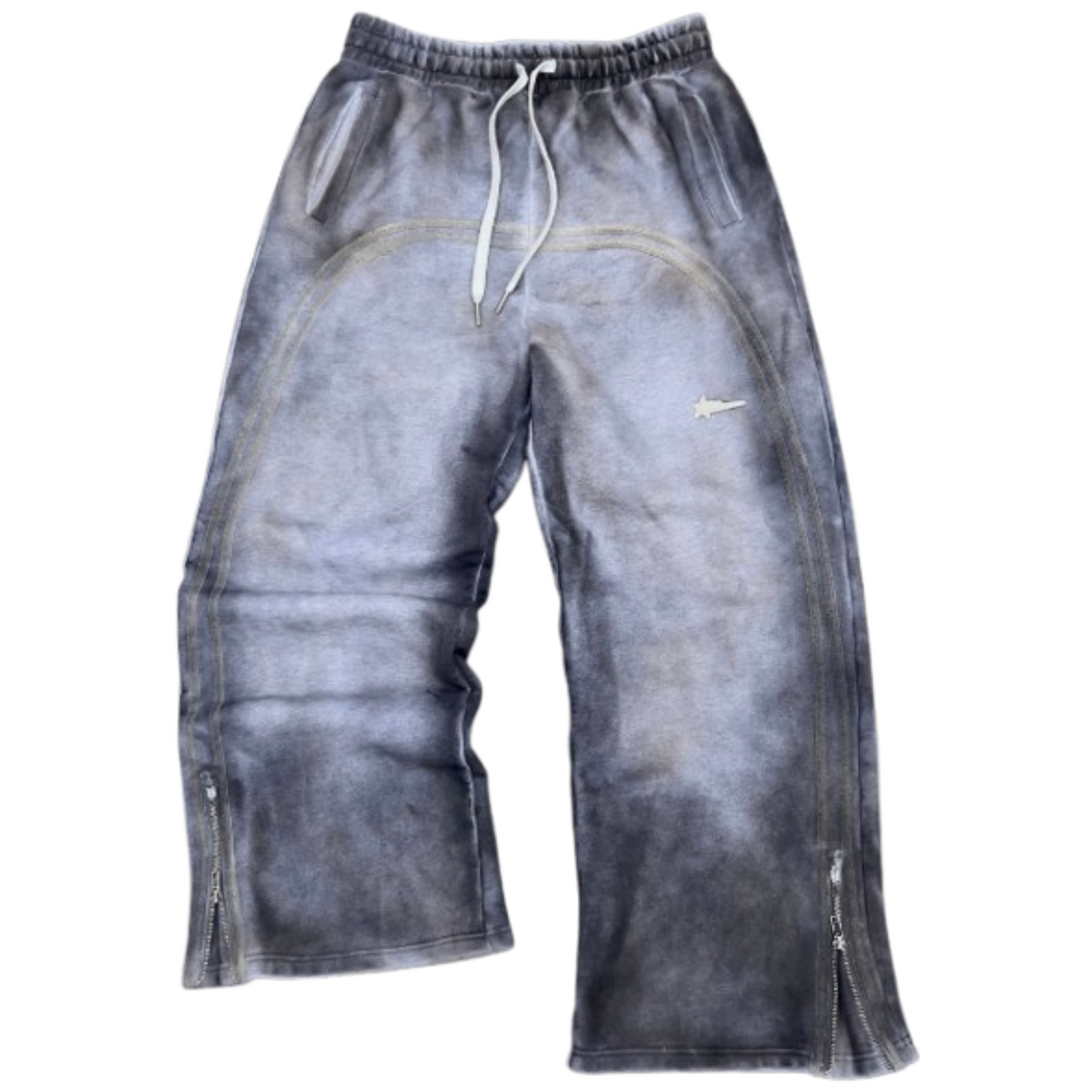 Free Viral US Dirty Grey Sweatpants