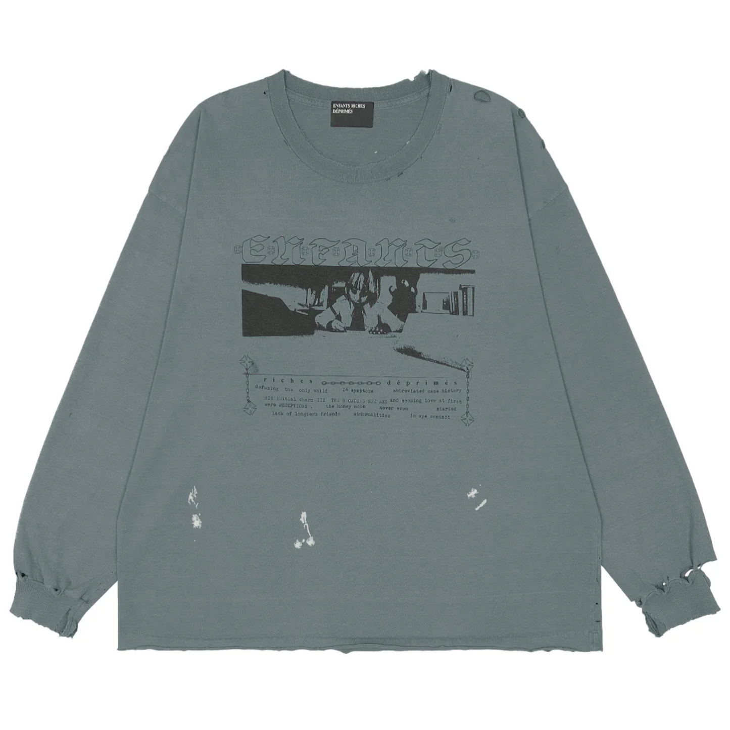 Enfants Riches Déprimés Boy In Chains Long Sleeve Tee