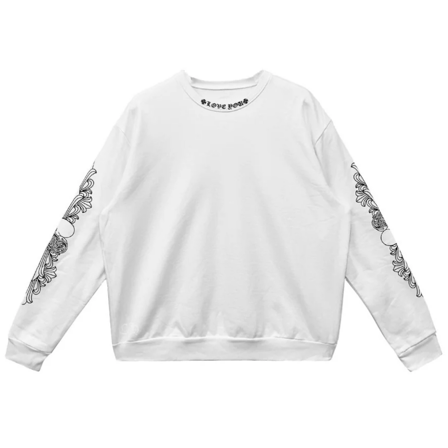 Chrome Hearts Love You Crewneck Sweatshirt