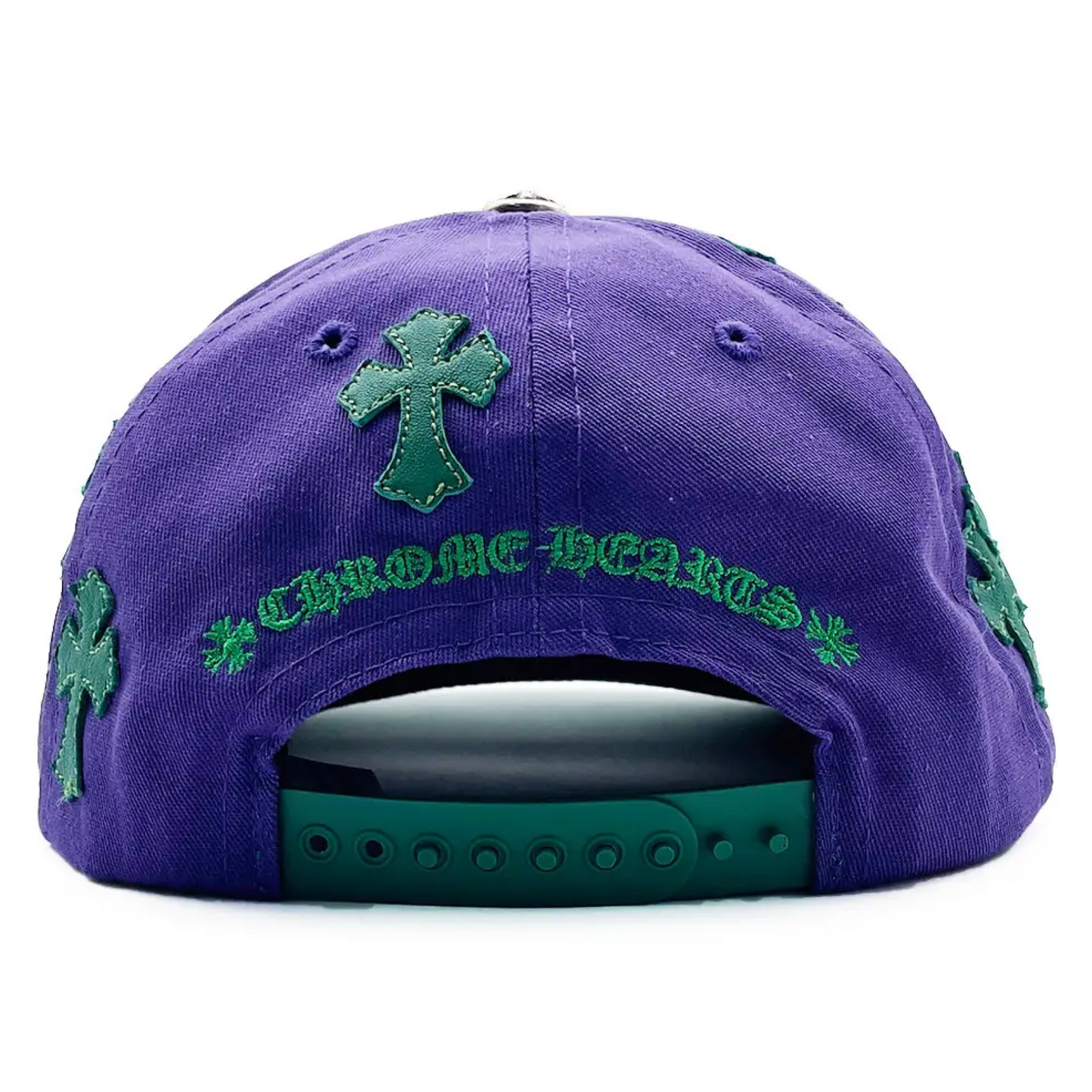 Chrome Hearts Cross Patch Cap Purple/Green
