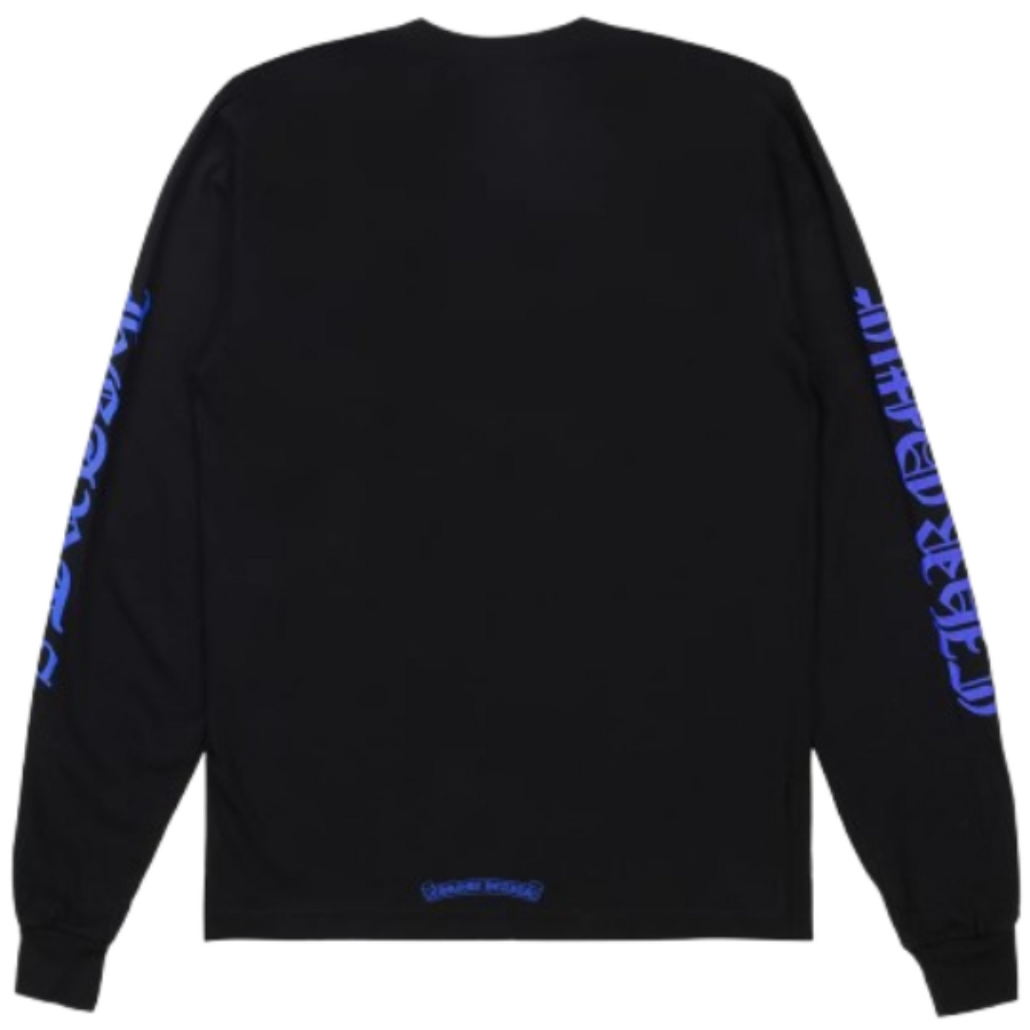 Chrome Hearts 1988 Neck Logo Long-Sleeve Tee Black/Blue